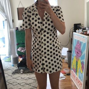 Storets Polka Dot mini dress
